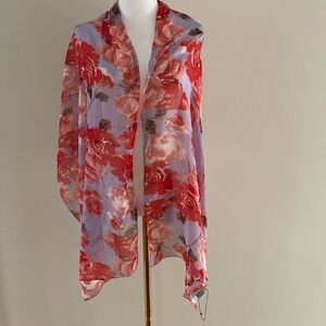 Gold Coast Semi Sheer Scarf/Shawl